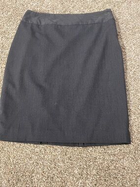 Liz Claiborne Classic Charcoal Women's Pencil Skirt size: 6